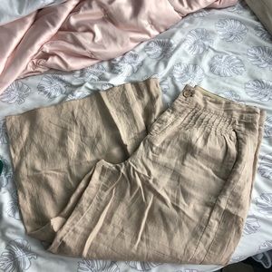 Free People wide leg pants (fits size S/M)